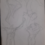 Gesture drawing sketches
